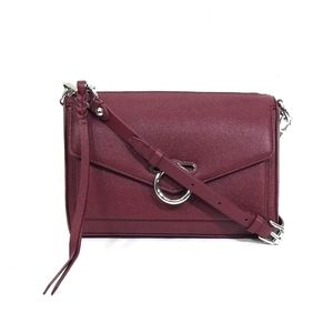 Rebecca Minkoff Jean Mac Crossbody Bag in Pinot Noir Burgundy
